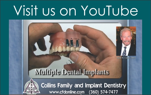 Visit Collins Family and Implant Dentistry on YouTube